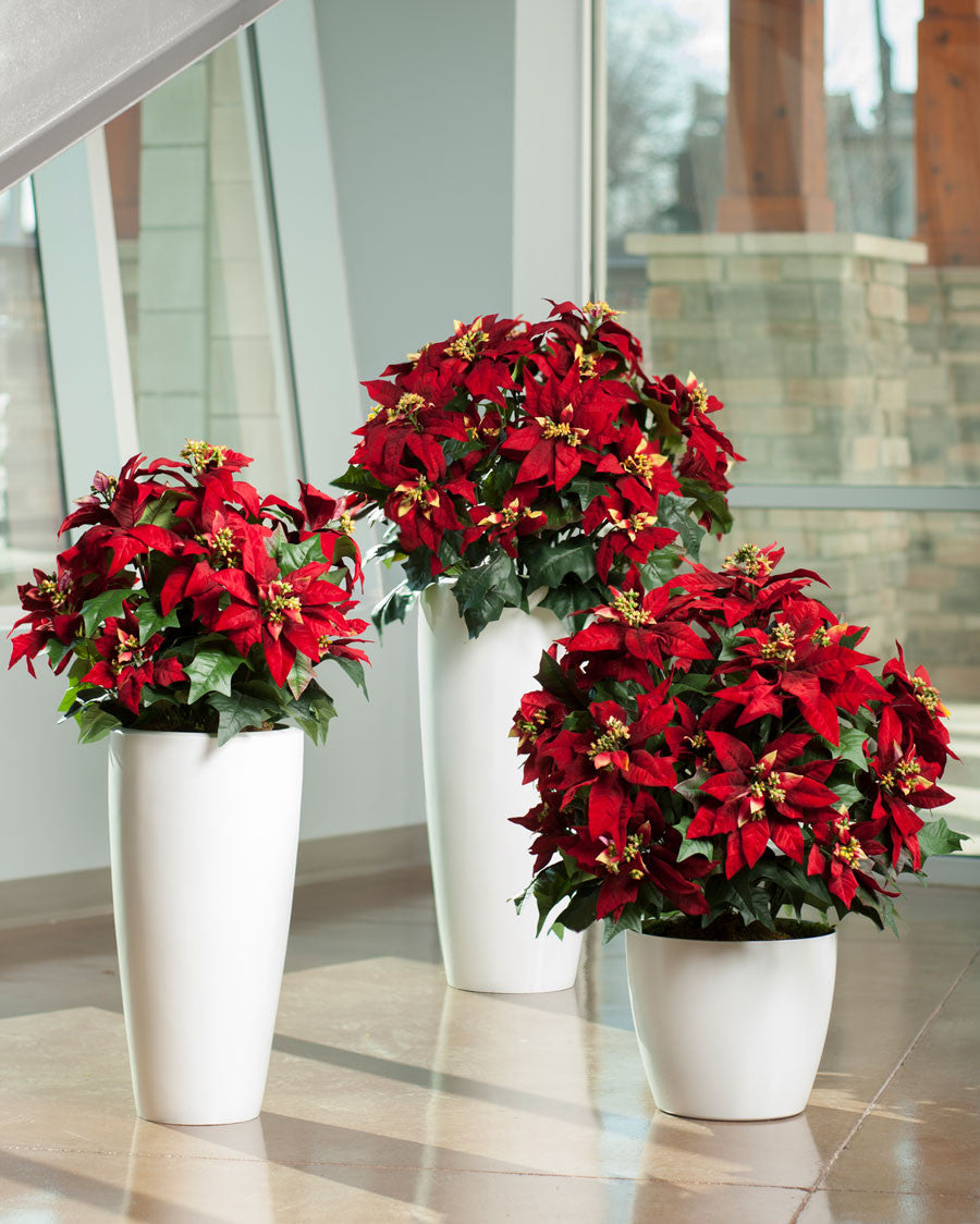 Premier Silk Poinsettia - Extra Large HDB201
