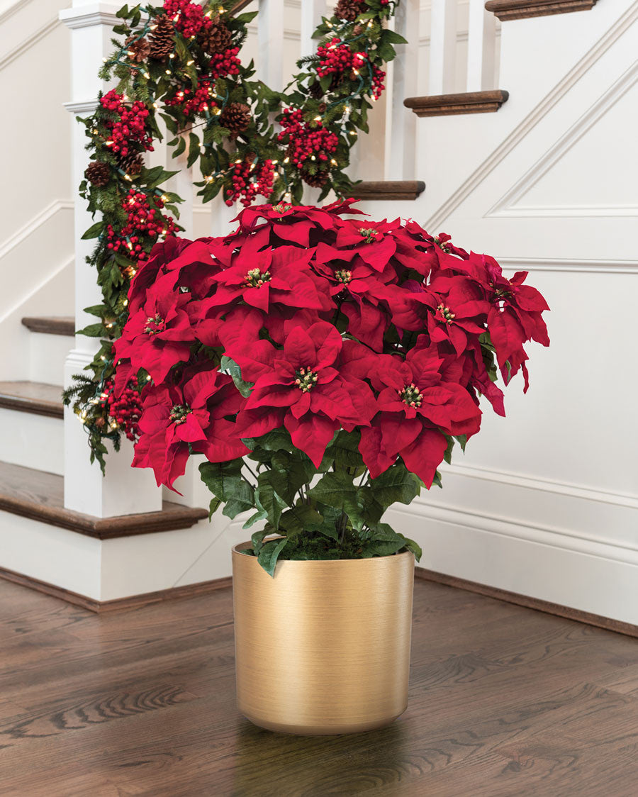 Premier Silk Poinsettia - Extra Large HDB201