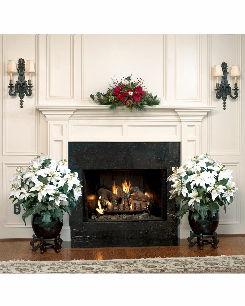 Premier Silk Poinsettia - Extra Large HDB201