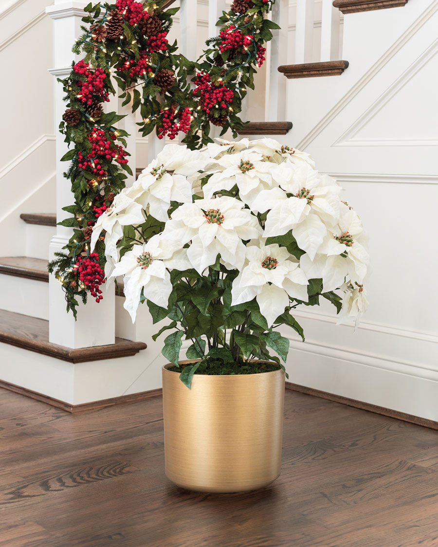 Premier Silk Poinsettia - Extra Large HDB201