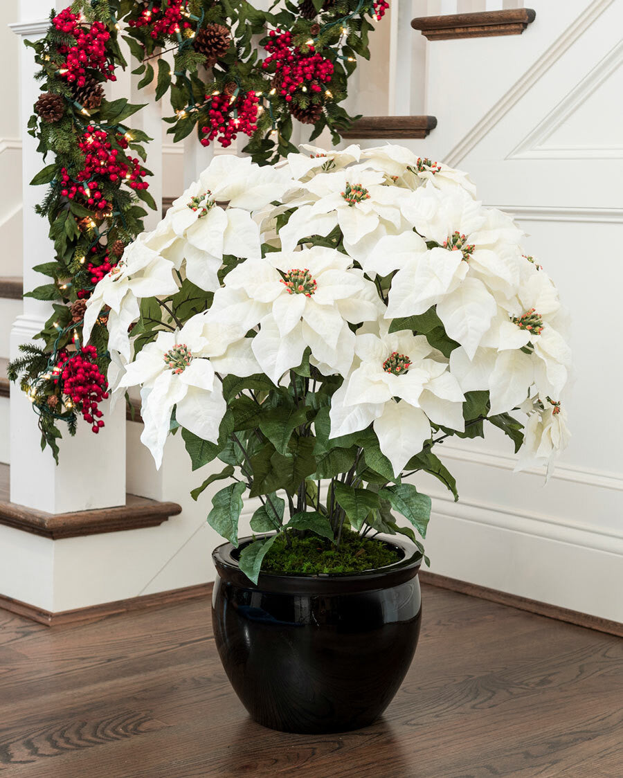 Premier Silk Poinsettia - Extra Large HDB201