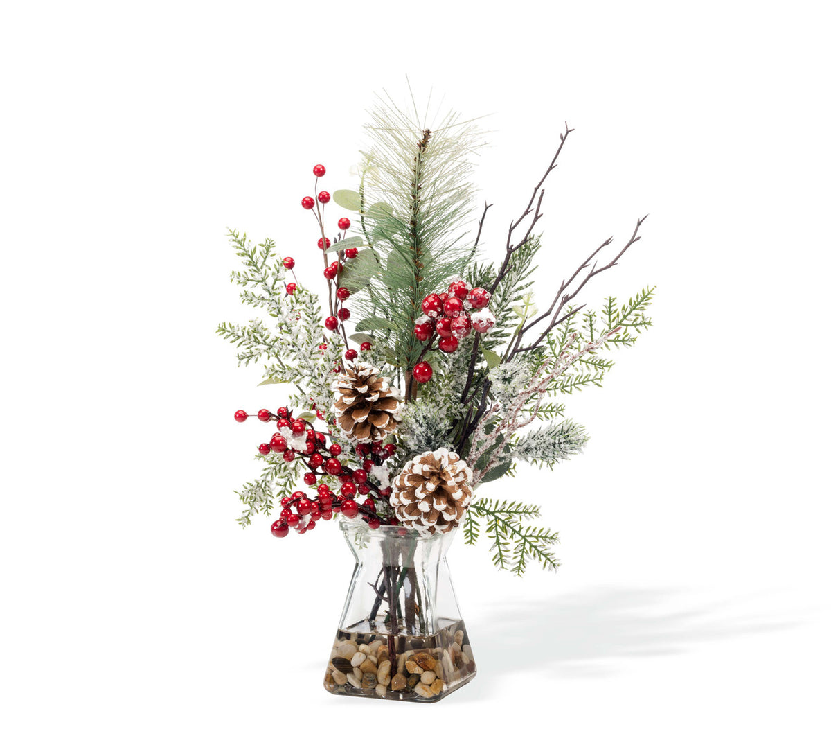 Winterberry Frost Artificial Holiday Accent HDB286-RDW