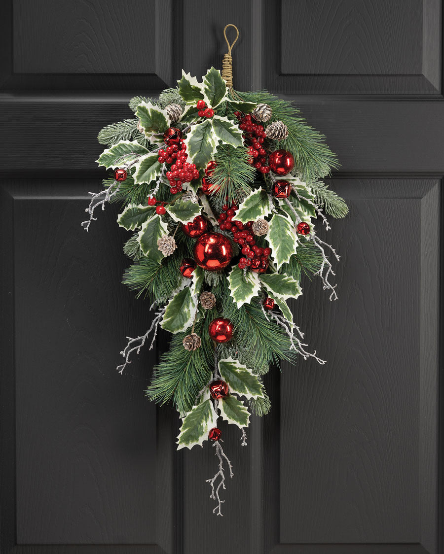 Jingle Bells Artificial Holiday Teardrop HDC513-GRR