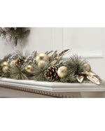 Champagne Elegance Artificial Holiday Garland HDC523-CHG