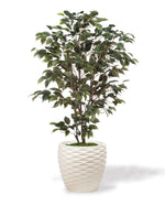 Silk Ficus Bush Plant PLA311-GR