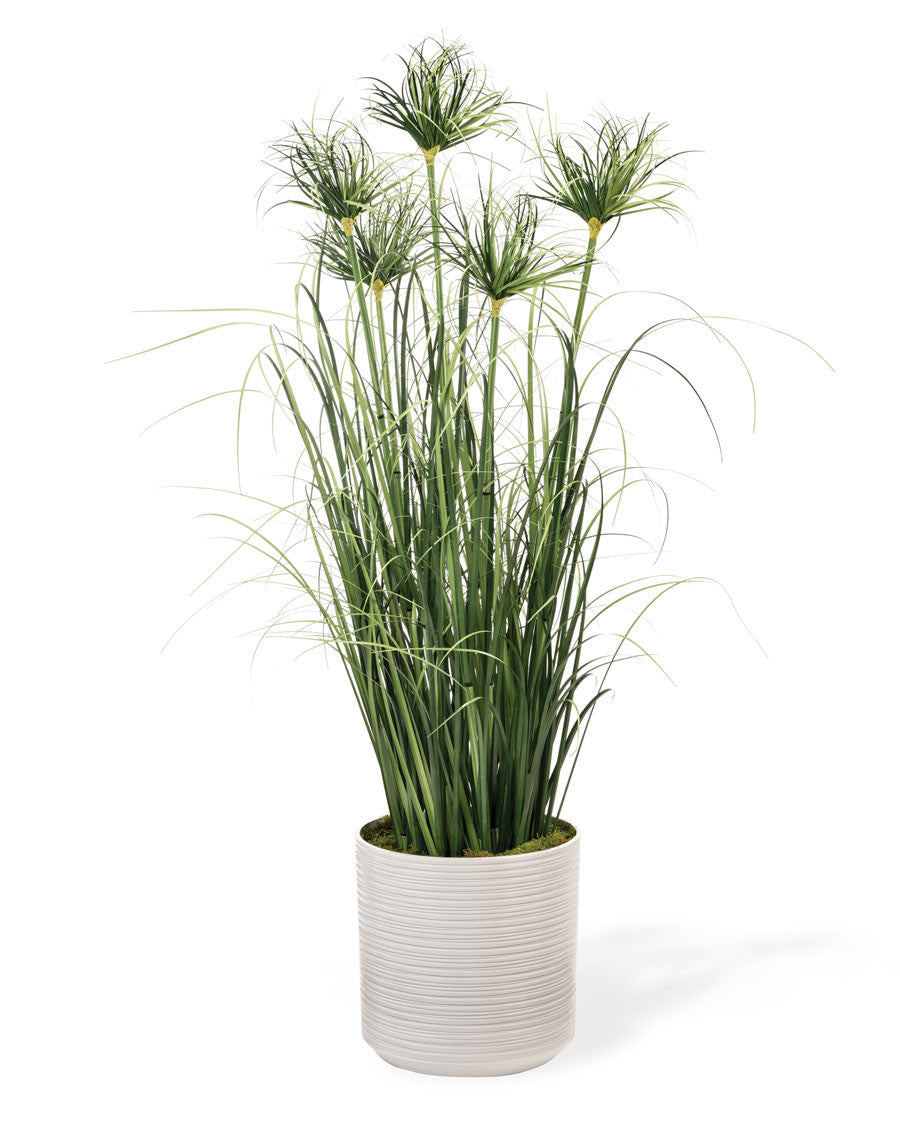 Papyrus Grass Faux Foliage Plant PLA333-GR