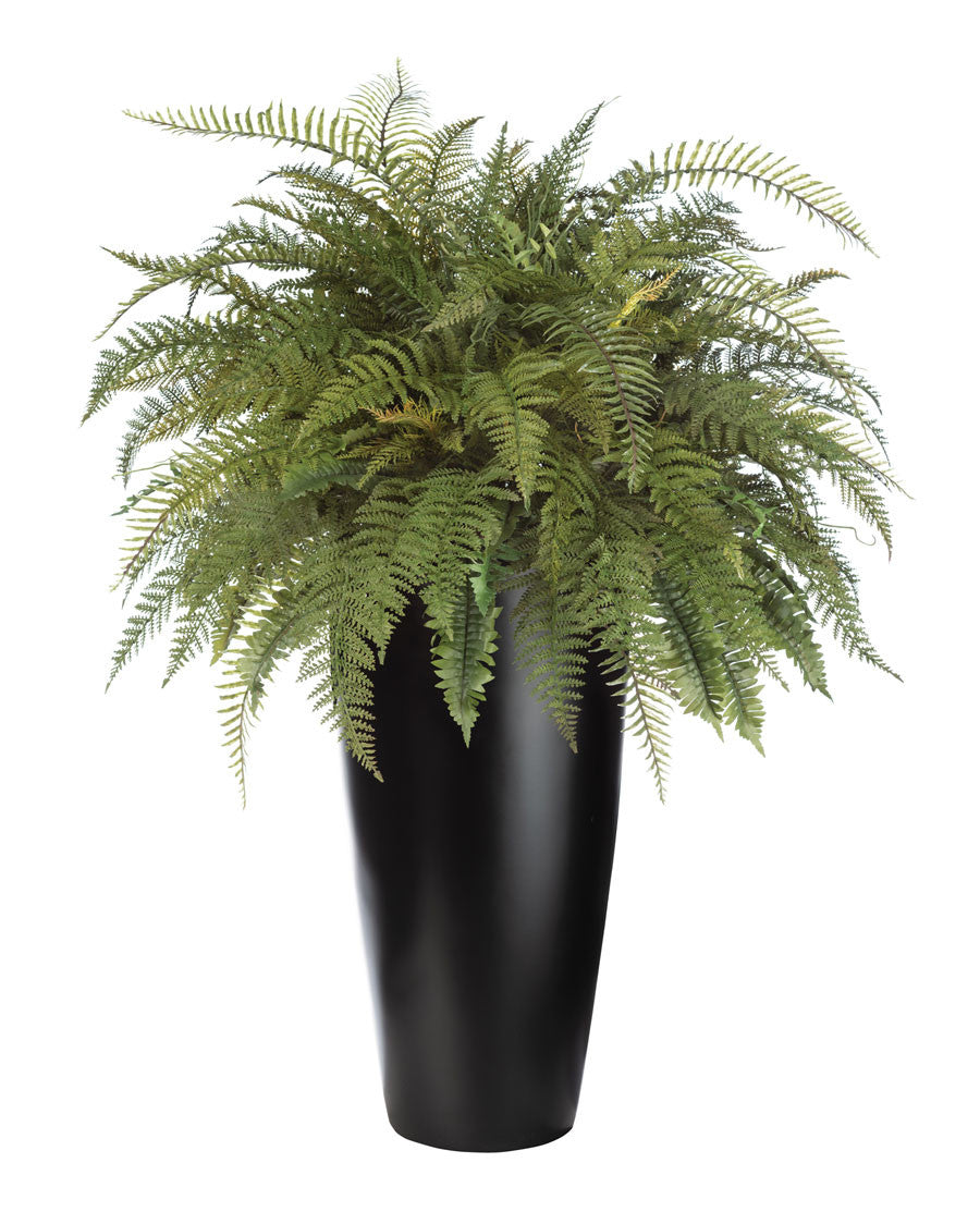 Deluxe Faux Fern Planter PLA341-GR