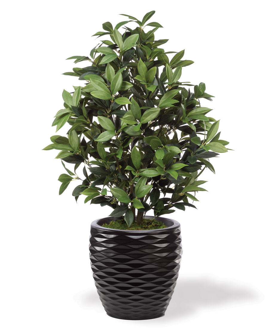 Faux Olive Bush PLA487-GR