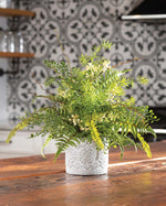 Fern & Berry Fusion Faux Foliage Arrangement PLD481-GR