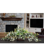 Fittonia, Laurel & Berries Mixed Faux Foliage Arrangement PLD533-GC