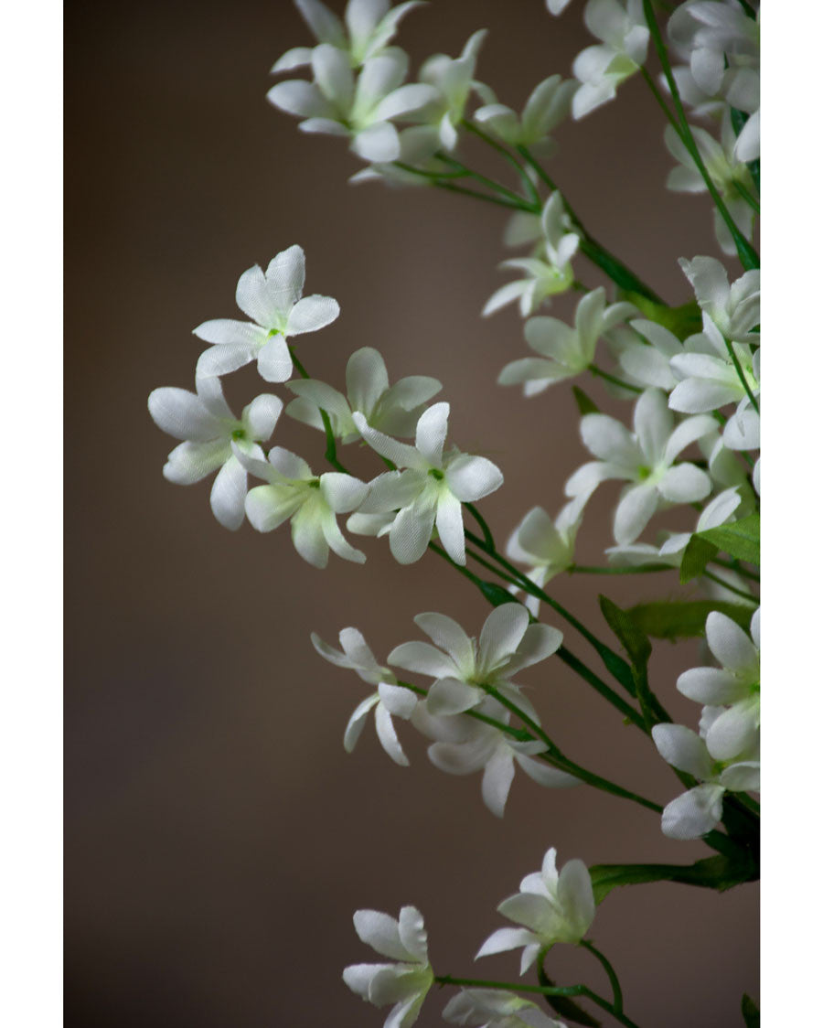 27" Artificial Rock Cress Flower Spray S1260