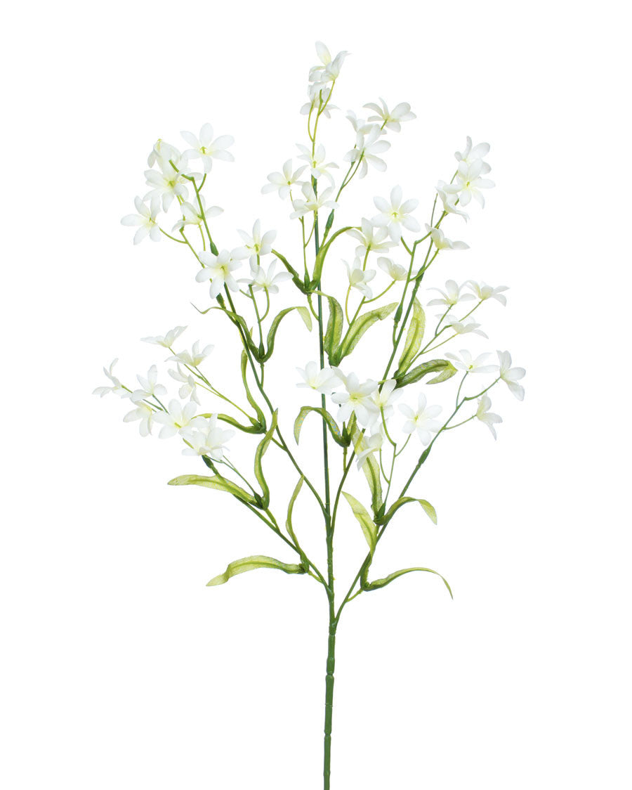 27" Artificial Rock Cress Flower Spray S1260