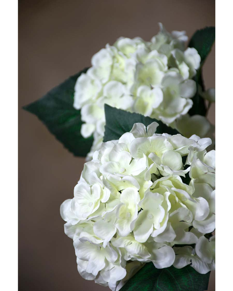 21" Silk Hydrangea Flower Stem S1577