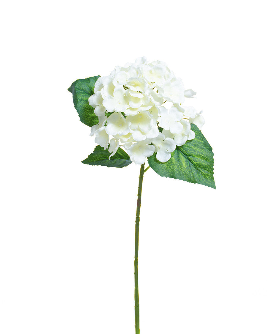 21" Silk Hydrangea Flower Stem S1577