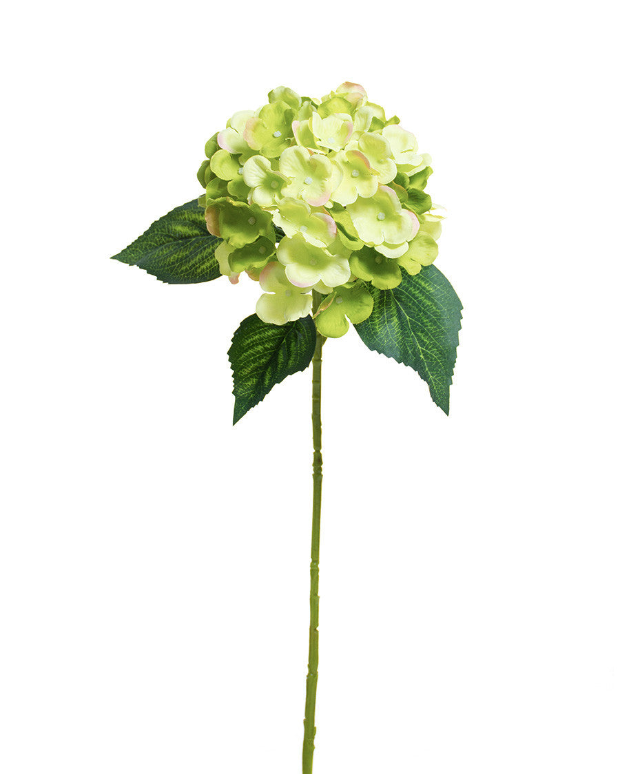21" Silk Hydrangea Flower Stem S1577