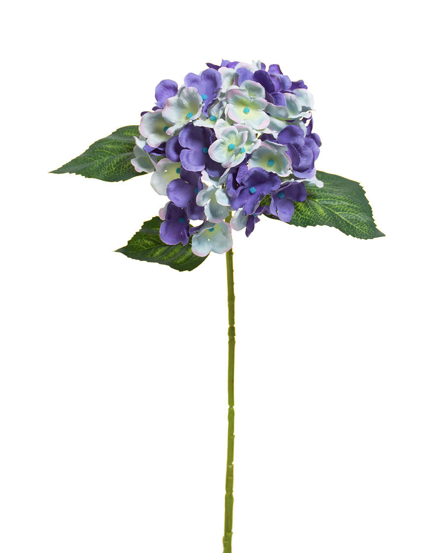 21" Silk Hydrangea Flower Stem S1577