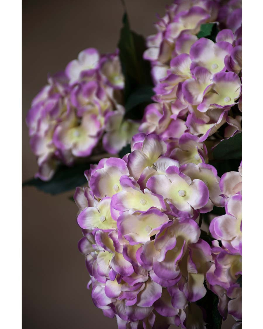 21" Silk Hydrangea Flower Stem S1577