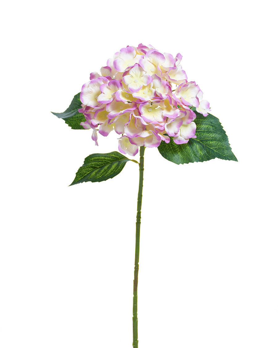 21" Silk Hydrangea Flower Stem S1577