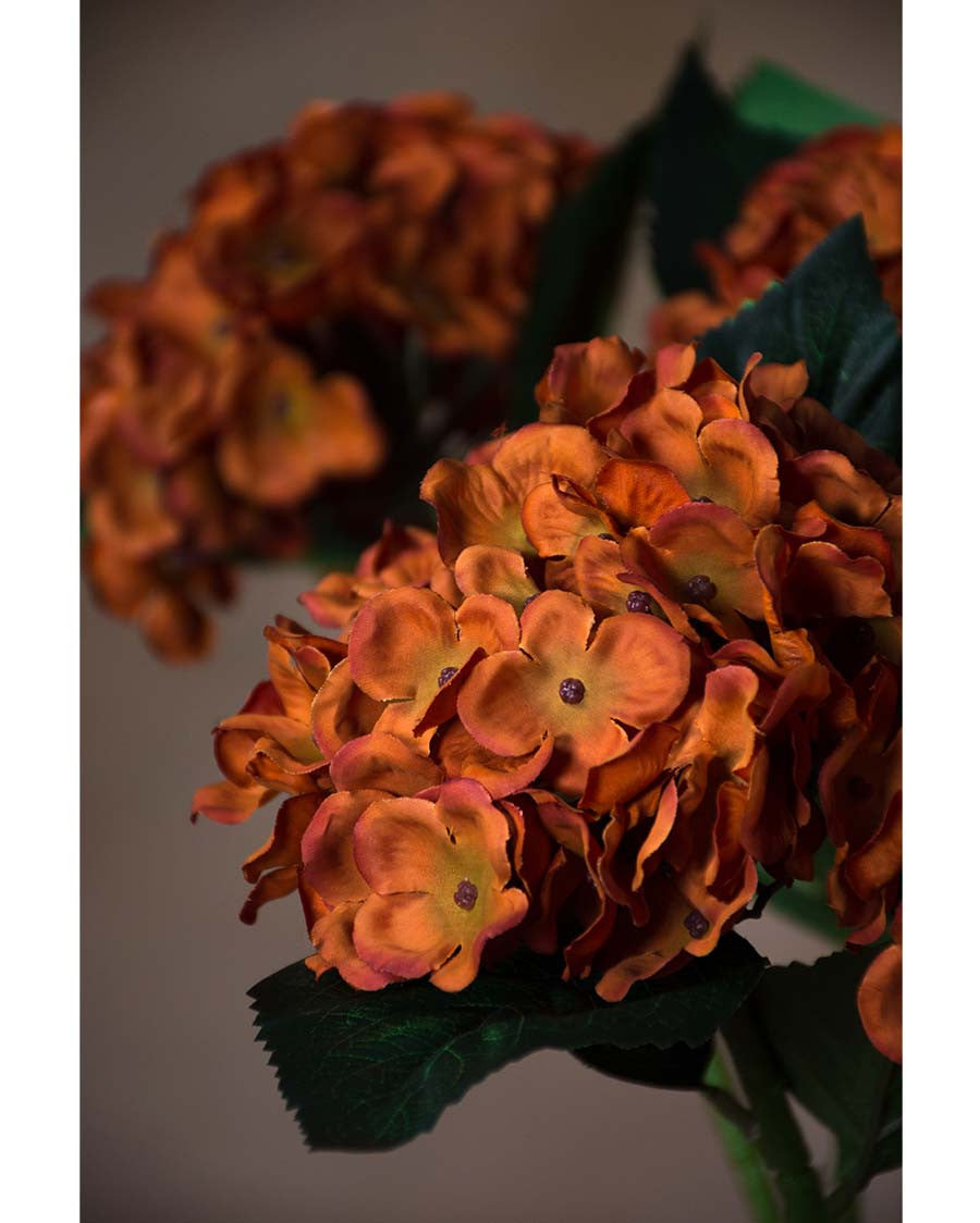 21" Silk Hydrangea Flower Stem S1577