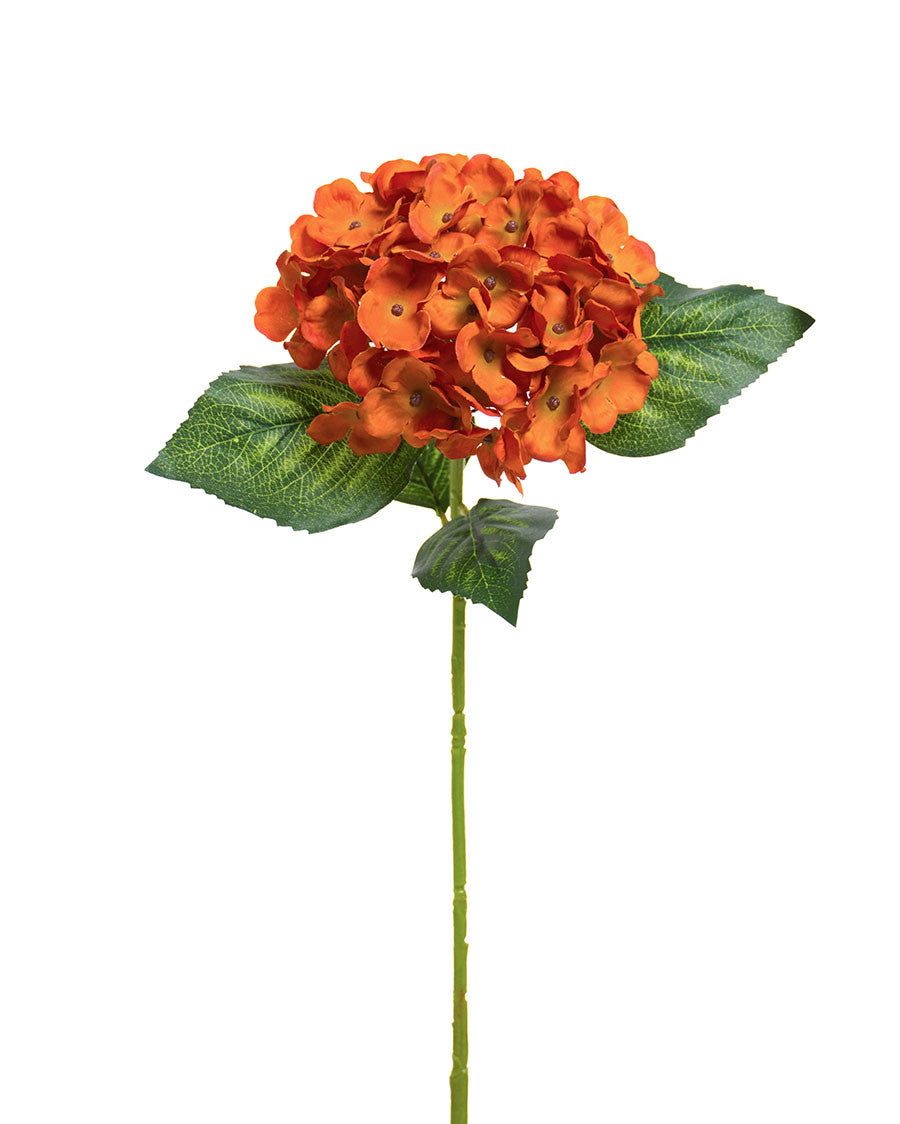 21" Silk Hydrangea Flower Stem S1577