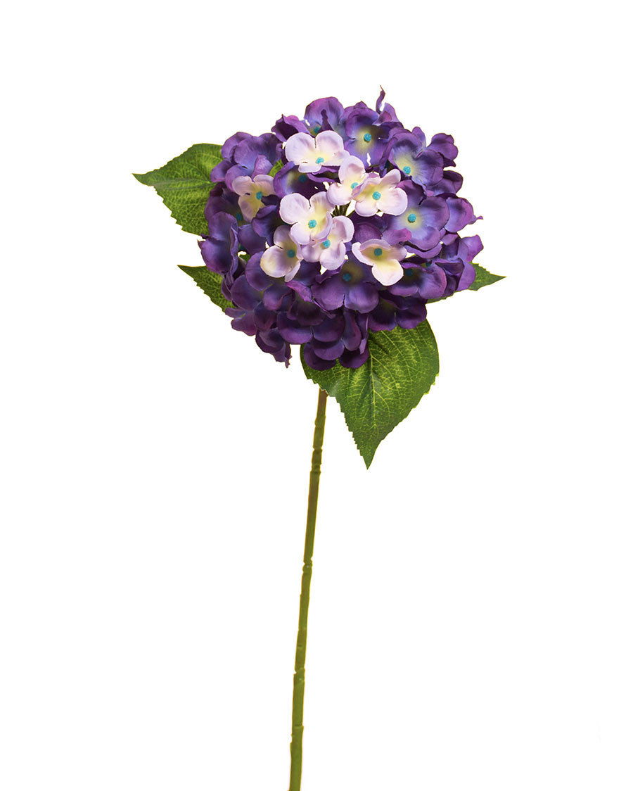 21" Silk Hydrangea Flower Stem S1577