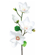 24" Faux Tree Magnolia Flower Stem S1802-CHPN