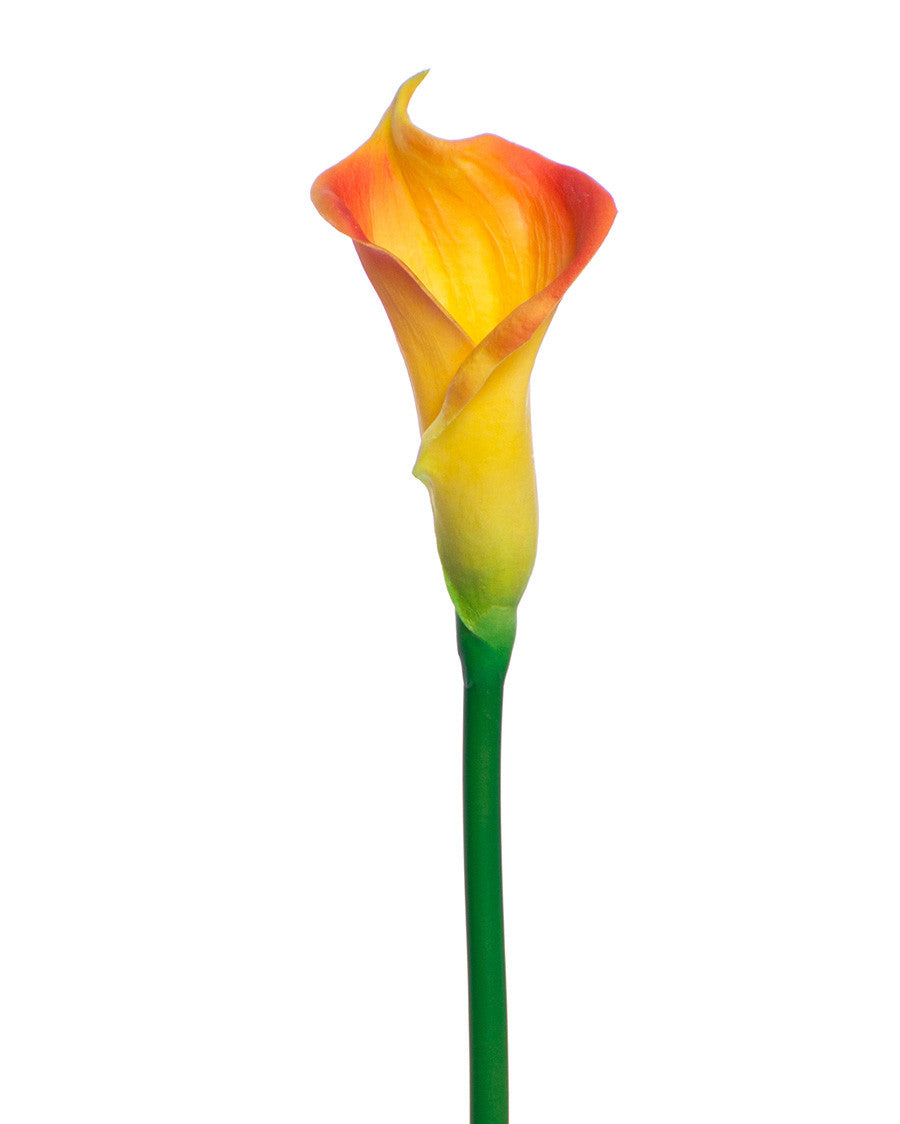 24" Silk Calla Lily Bud Flower Stem S3064