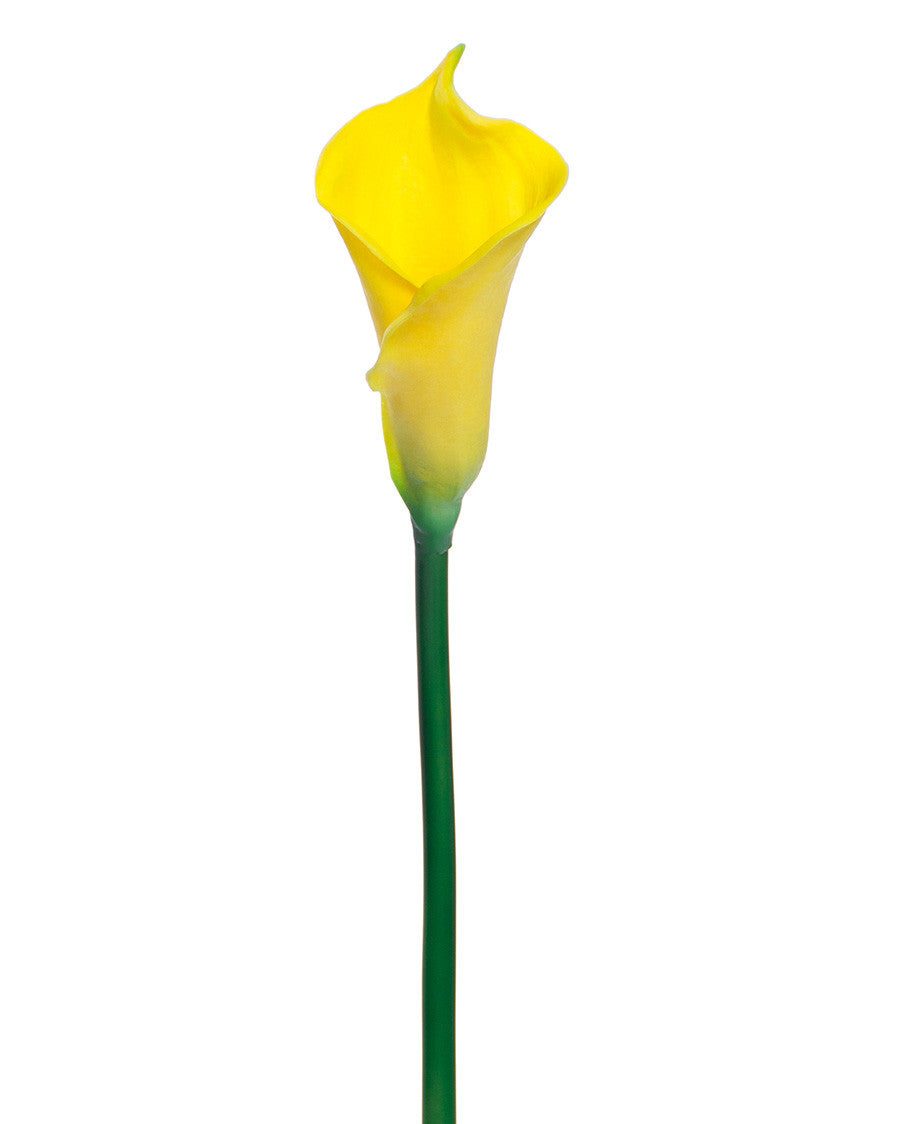 24" Silk Calla Lily Bud Flower Stem S3064