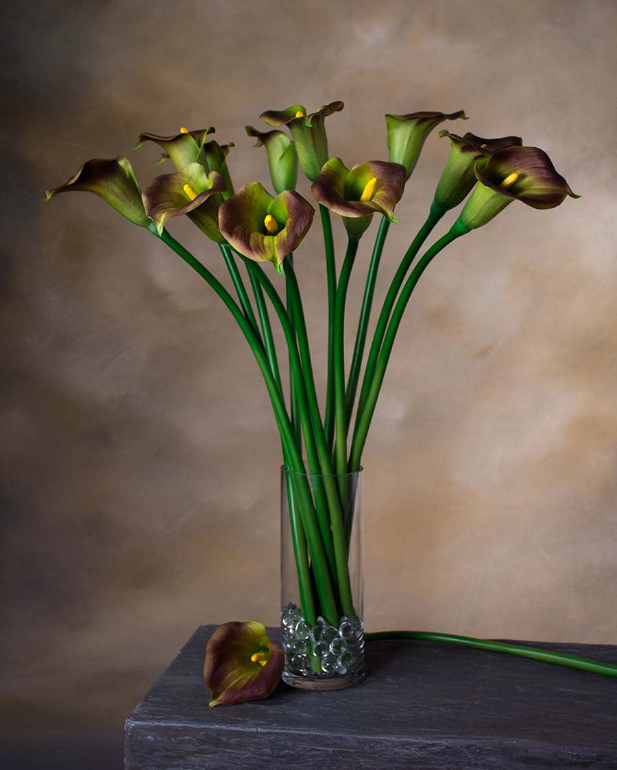 27" Medium Silk Calla Lily Flower Stem S3081