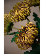 23.5" Faux Fuji Mum Silk Flower Stem S4061