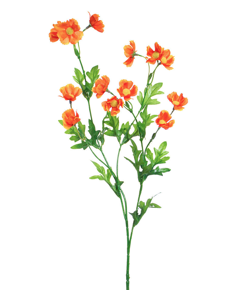28" Baby Cosmos Silk Flower Stem S4075