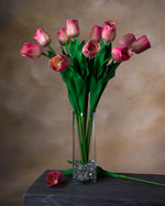 27" Silk Tulip Flower Stem S4078