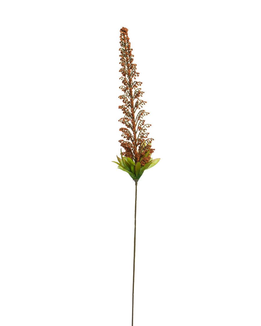 25.5" Faux Flower Heather Stem S4161