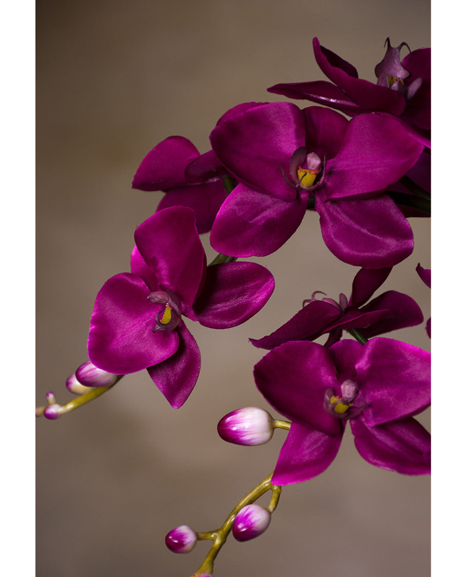 35" Artificial Phalaenopsis Orchid Stem S4167