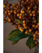 14" Faux Berry Foliage Stem Spray S4168