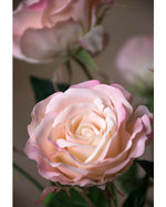 29" Open Rose Silk Flower Stem S4220