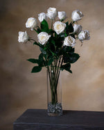 30" Rose Bud Silk Flower Stem S4221