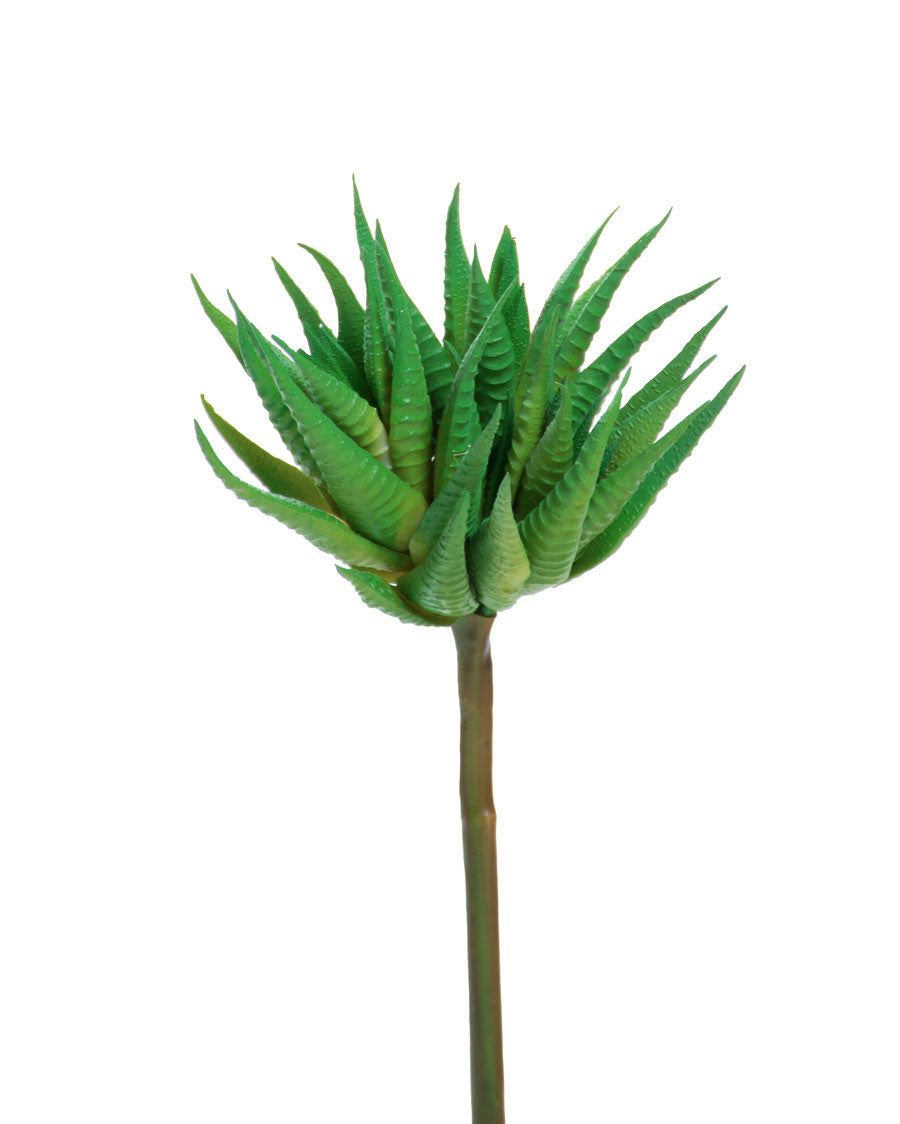 9" Artificial Aloe Pick Foliage Stem S4426-GR