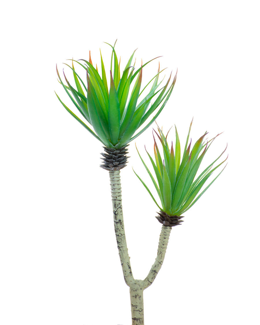 12" Artificial Agave Succulent Plant Foliage (x 2) S4543-GR