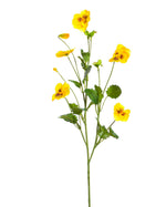 29" Pansy Silk Flower Stem Spray S4563