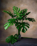 30.5" Large Monstera Leaf Artificial Foliage Stem S4567-GR