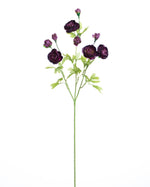 25" Ranunculus Silk Flower Stem Spray S4582