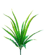 25" Artificial Aloe Bush Foliage S4643-GRBU