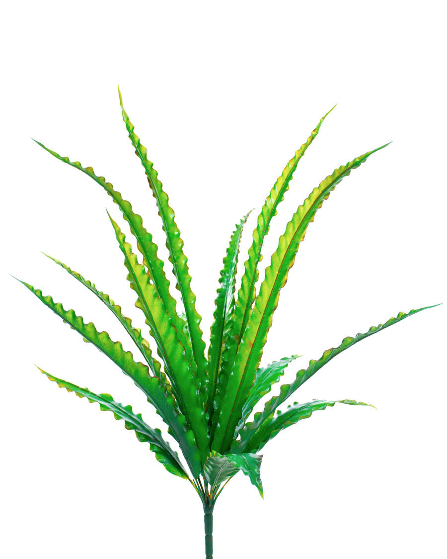 25" Artificial Aloe Bush Foliage S4643-GRBU