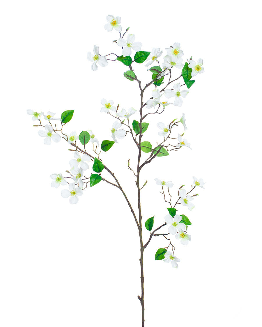 39" Faux Dogwood Branch S4648