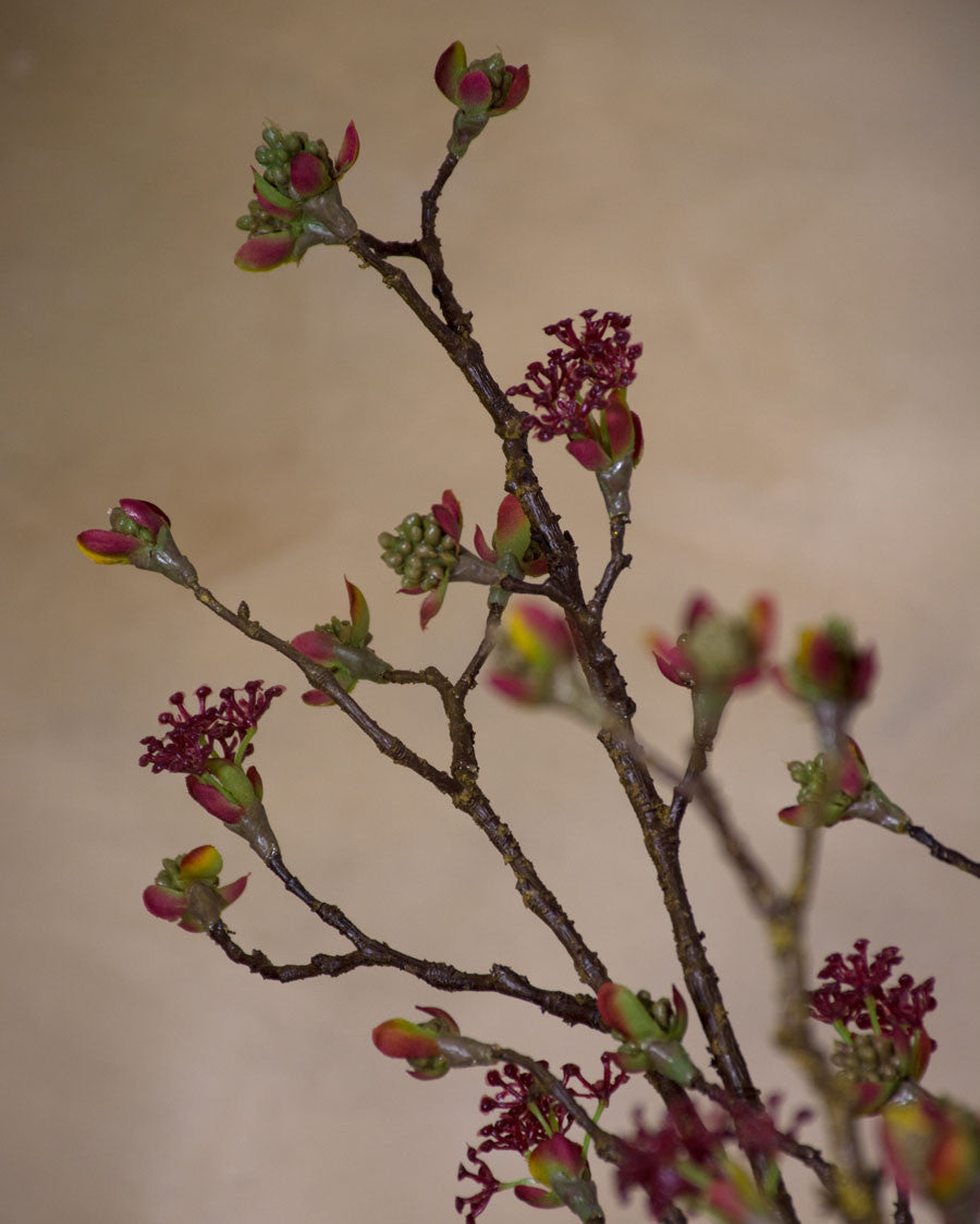 44" Artificial Maple Fruit Foliage Stem S4650