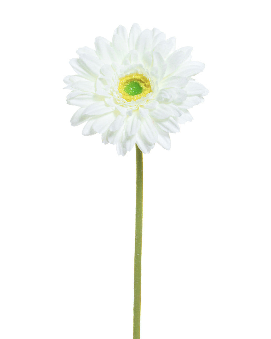 18.5" Silk Gerbera Daisy Flower Stem S4665