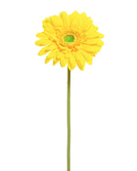 18.5" Silk Gerbera Daisy Flower Stem S4665