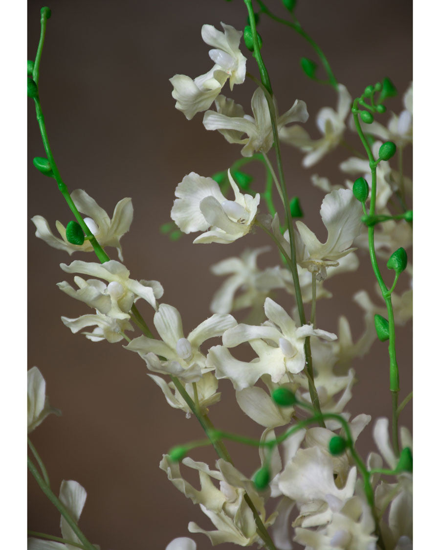 38" Artificial Dancing Orchid Flower Stem S4667