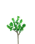 9" Jade Silk Flower Stem S4673-GR